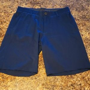 Under Armour Blue Golf Shorts 32waist 